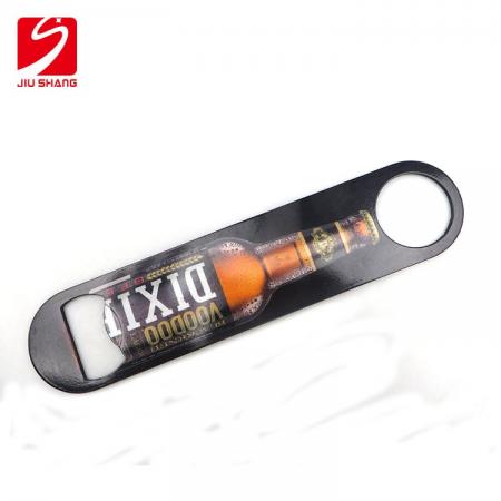 DIXIE Classic Speed Paddle Style Stainless Bottle Opener Metallic 