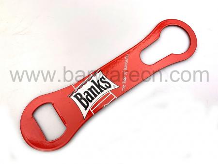 Professional Series Metal Flat Types of Bottle Opener Handheld Bartender 