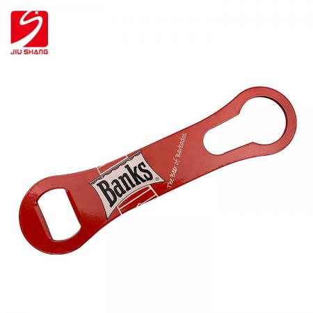 Professional Series Metal Flat Types of Bottle Opener Handheld Bartender 