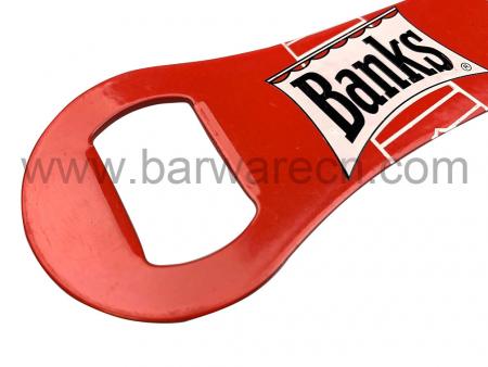 Professional Series Metal Flat Types of Bottle Opener Handheld Bartender 