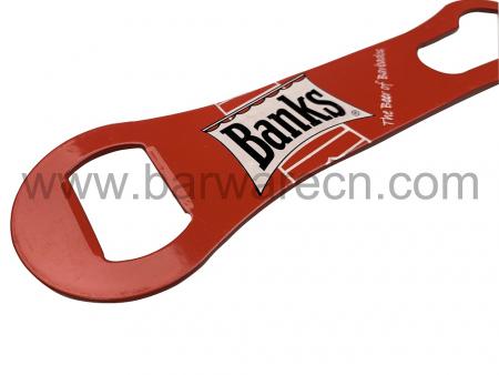 Professional Series Metal Flat Types of Bottle Opener Handheld Bartender 