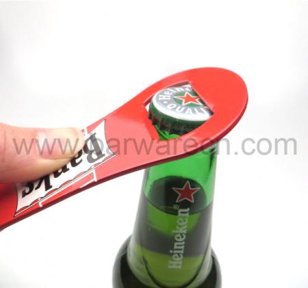 Professional Series Metal Flat Types of Bottle Opener Handheld Bartender 