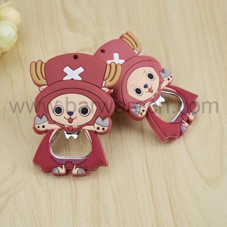 Creative Cute Cartoon Silicone Multi-function Bottle Opener 