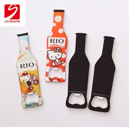 Cute Cartoon Style Wall Mount Beer Bottle Opener Fridge Magnet 