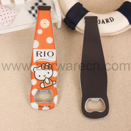 Cute Cartoon Style Wall Mount Beer Bottle Opener Fridge Magnet 