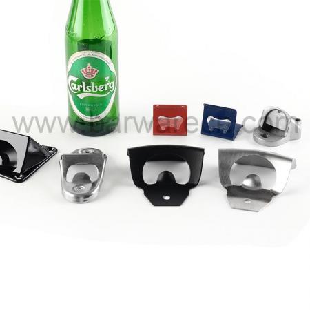 Barware Gear Wall Mount Bottle Opener with Free Stainless Steel Mounting Screws 