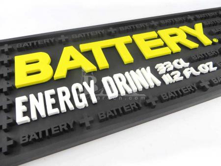 BATTERY Beer Cocktail Bar Runner Slip Barware Bar Mat 