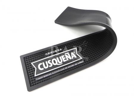 CUSQUNEA Flexible PVC Service Mat Non-Slip Black White Mat 