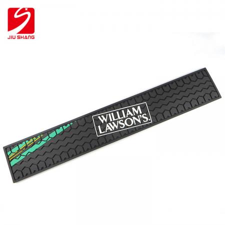 WILLIAM LAWSON'S Rectangular Rail Drip Mat Bar Mat 