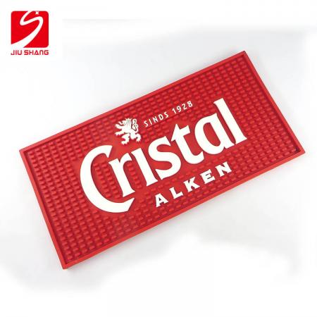 Cristal Soft PVC Bar Mat Customized Bar Drink Mat 