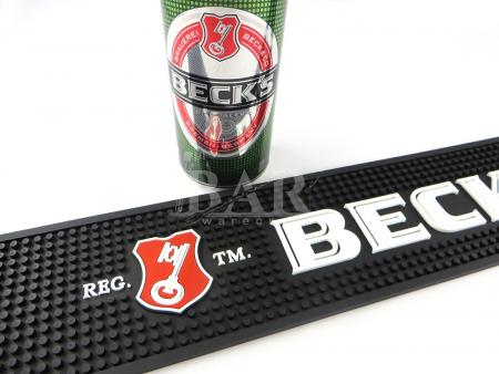 Buck's Professional Manufacturer Black PVC Bar Runner 