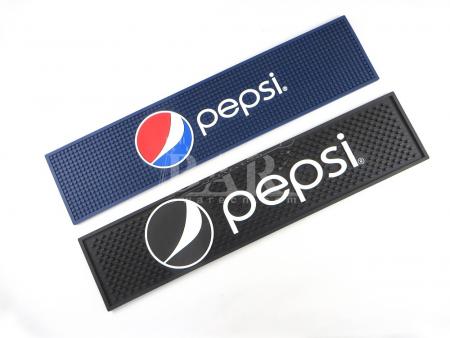 Pepsi Cocktail Bartender Bar Mat Blue and Black 