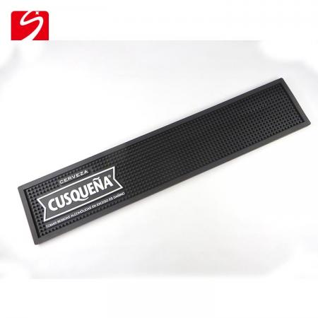 CUSQUNEA Flexible PVC Service Mat Non-Slip Black White Mat 