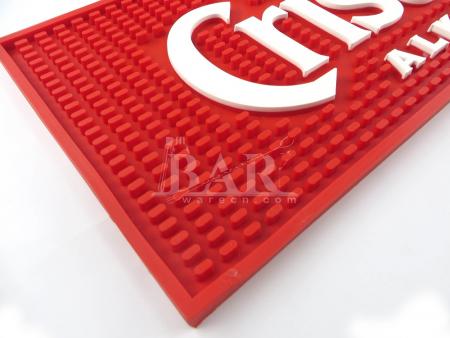 Cristal Soft PVC Bar Mat Customized Bar Drink Mat 