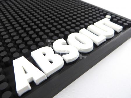 ABSOLUT Black White Beer Drip Bar Mat Set 