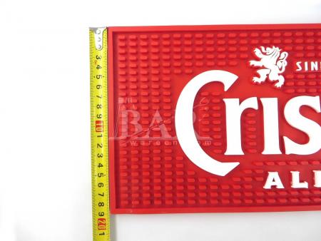 Cristal Soft PVC Bar Mat Customized Bar Drink Mat 