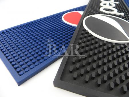 Pepsi Cocktail Bartender Bar Mat Blue and Black 