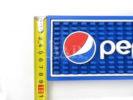 Pepsi Blue PVC Drip Tray Bar Mat Manufacturer 