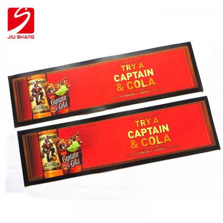 Customized Sublimation Nitrile Rubber Transfer Printing Bar Mat 