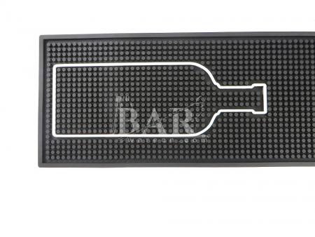 ABSOLUT Black White Beer Drip Bar Mat Set 