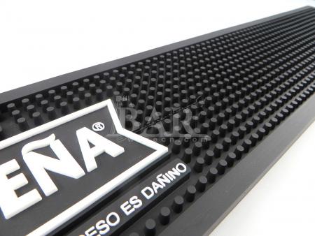 CUSQUNEA Flexible PVC Service Mat Non-Slip Black White Mat 