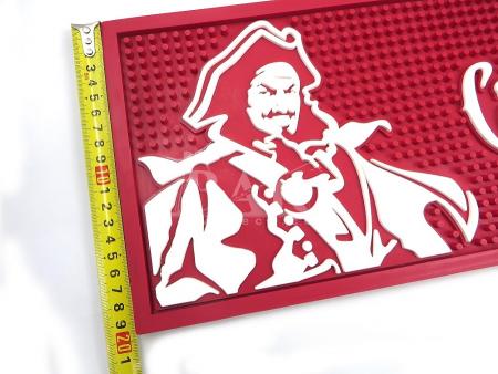 CAPTAIN MORGAN Waterproof PVC Bar Mat Beer Label Bar Runner 