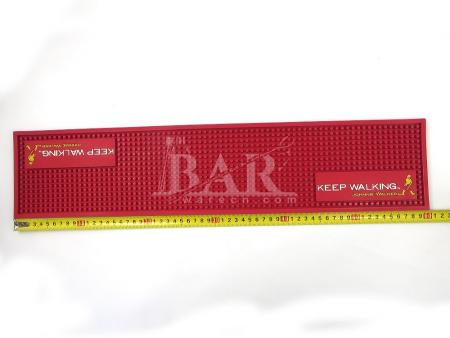 Injection Bar Mat Campari Promotional Bar Runner Heavy 