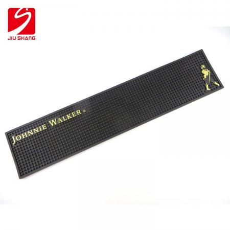 JOHNNIE WALKER Beer Label Bar Runner Slip PVC Bar Mat 