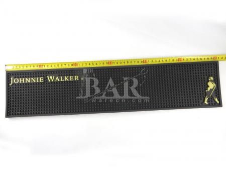 JOHNNIE WALKER Beer Label Bar Runner Slip PVC Bar Mat 