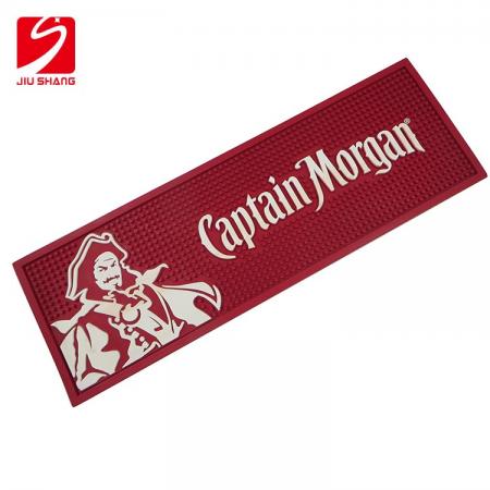 CAPTAIN MORGAN Waterproof PVC Bar Mat Beer Label Bar Runner 