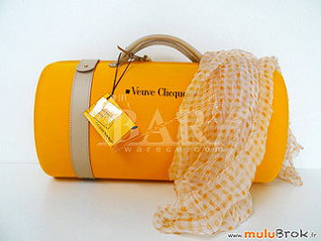 Veuve Clicquot EVA Hard Champagne Carrier Tote Case Carrying Shell Pouch 