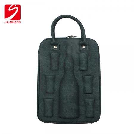 Molded EVA Wine Suitcases Drinkware Champagne Bag 