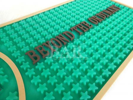 Customized New Design 3D PVC Bar Mat For Sale 