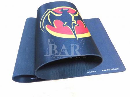 BACARDI LOGO Printing Eco Friendly Natural Rubber Bar Mat 