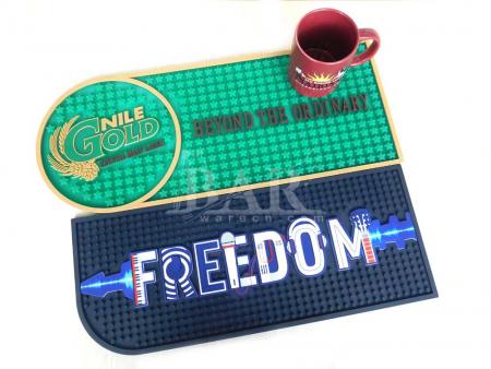 Customized New Design 3D PVC Bar Mat For Sale 