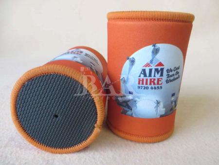 Custom insulated neoprene stubby holder for promotions 