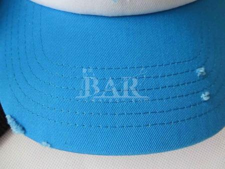 Popular Nylon Mesh Hat Baseball Cap With 7 Holes Plastic Buckle Closure Wholesales 