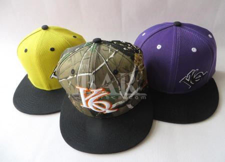 Customized 3D Embroidery Logo cotton Snapback Cap For Sport 