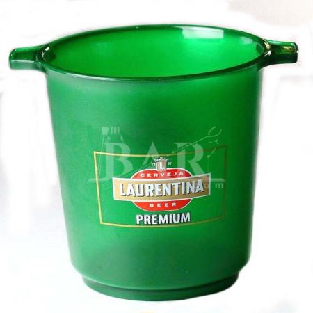 Custom white plastic wine cooler bucket with factory price 