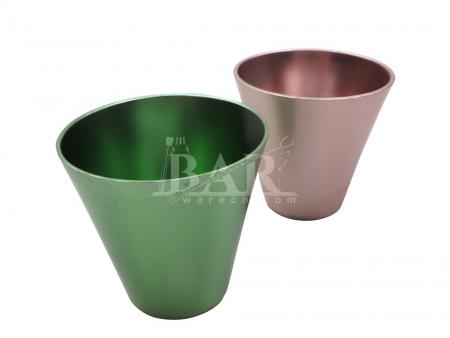 Retro Anodised Colored Aluminum Tumblers Tableware 