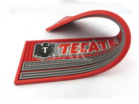 TECATE Beer Label Bar Runner Quality PVC Bar Mat 