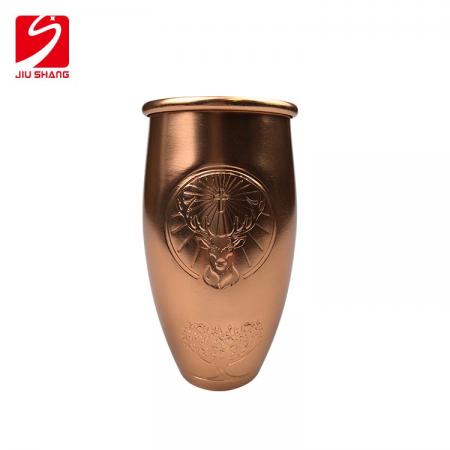 Customized Glasses Vintage Copper Mug Aluminum Tumblers 