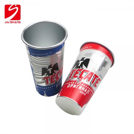 500ml Multi Colored Metallic Aluminum Tumblers Ware 