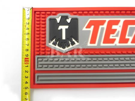 TECATE Beer Label Bar Runner Quality PVC Bar Mat 