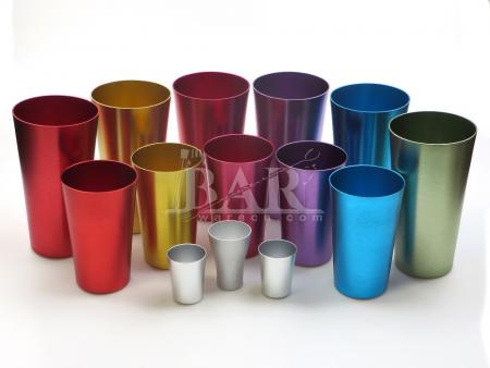 Trademark Innovations Anodized Aluminum Cups Gifts 