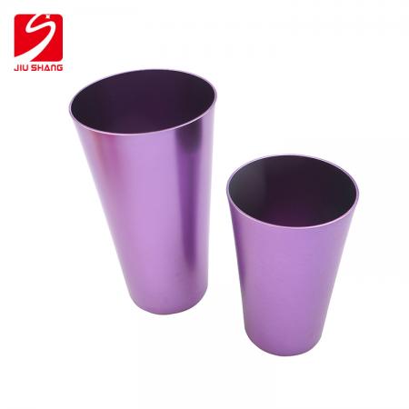 Colored Drinking Water Cup Tumblers Retro Tableware 