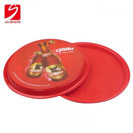 ABS Vintage Retro Non-Slip Round Bar Service Tray 