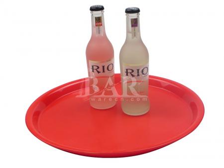 ABS Vintage Retro Non-Slip Round Bar Service Tray 