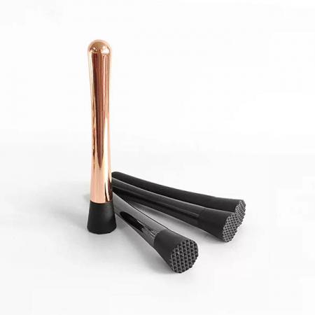 stainless steel bar muddler bar stirrer in different OEM colors 