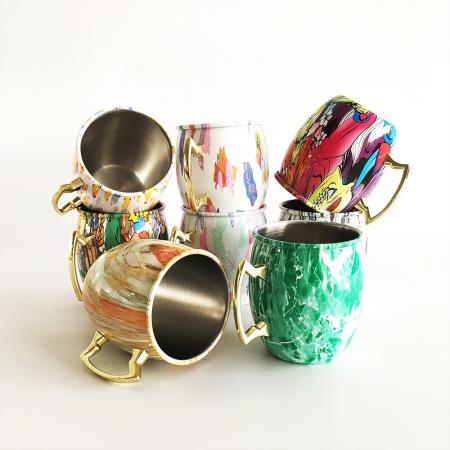 STAINLESS STEEL 304 LFGB material cocktail julep drinking cup mint julep cup 